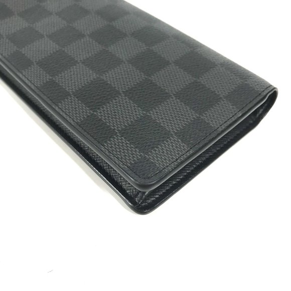Louis Vuitton N62665 Damier Graphite long wallet bifold Long Wallet Black - Picture 6 of 13